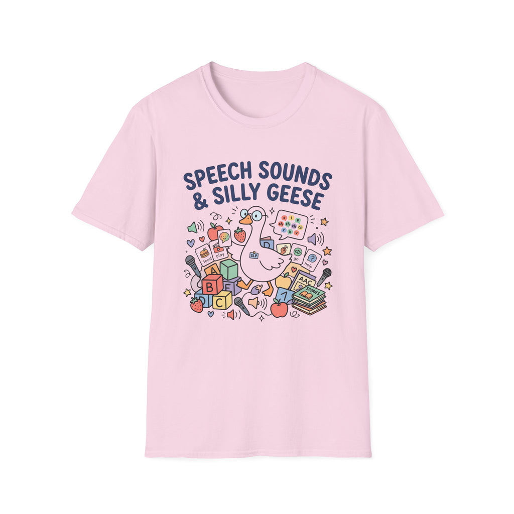 Speech Sound and Silly Geese T-Shirt