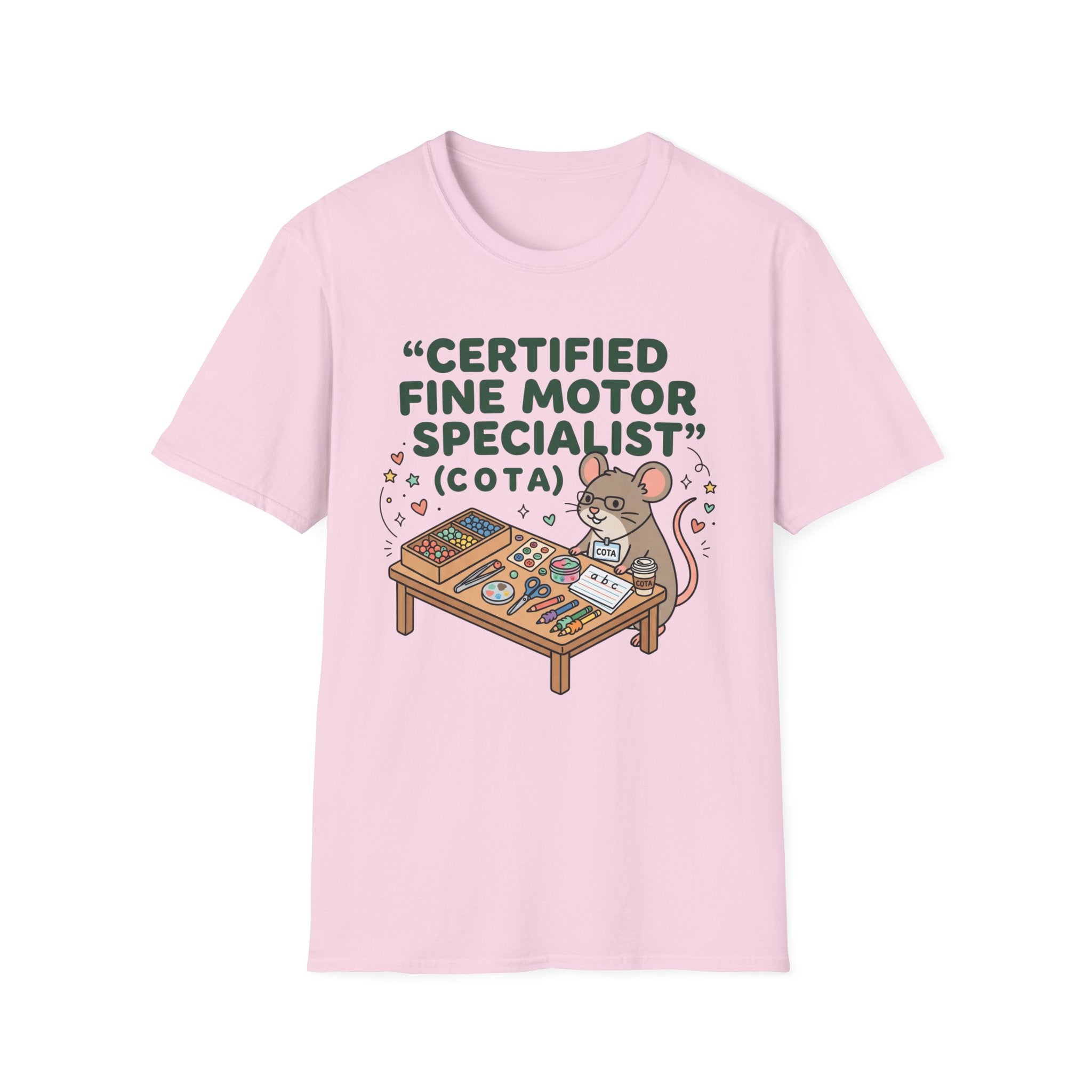 Certified Fine Motor Specialist COTA T-Shirt