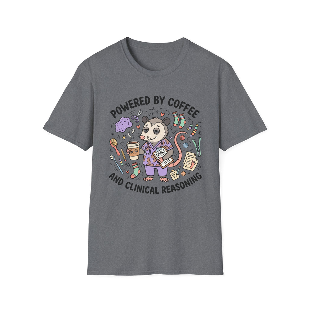 Powered by coffee and Clinical Reasoning T-Shirt