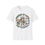 Powered by coffee and Transfers T-Shirt