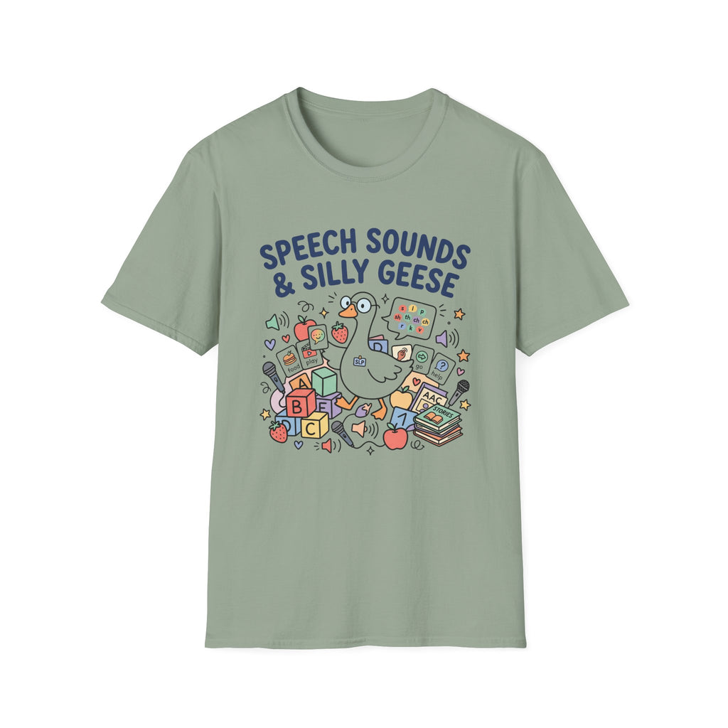 Speech Sound and Silly Geese T-Shirt