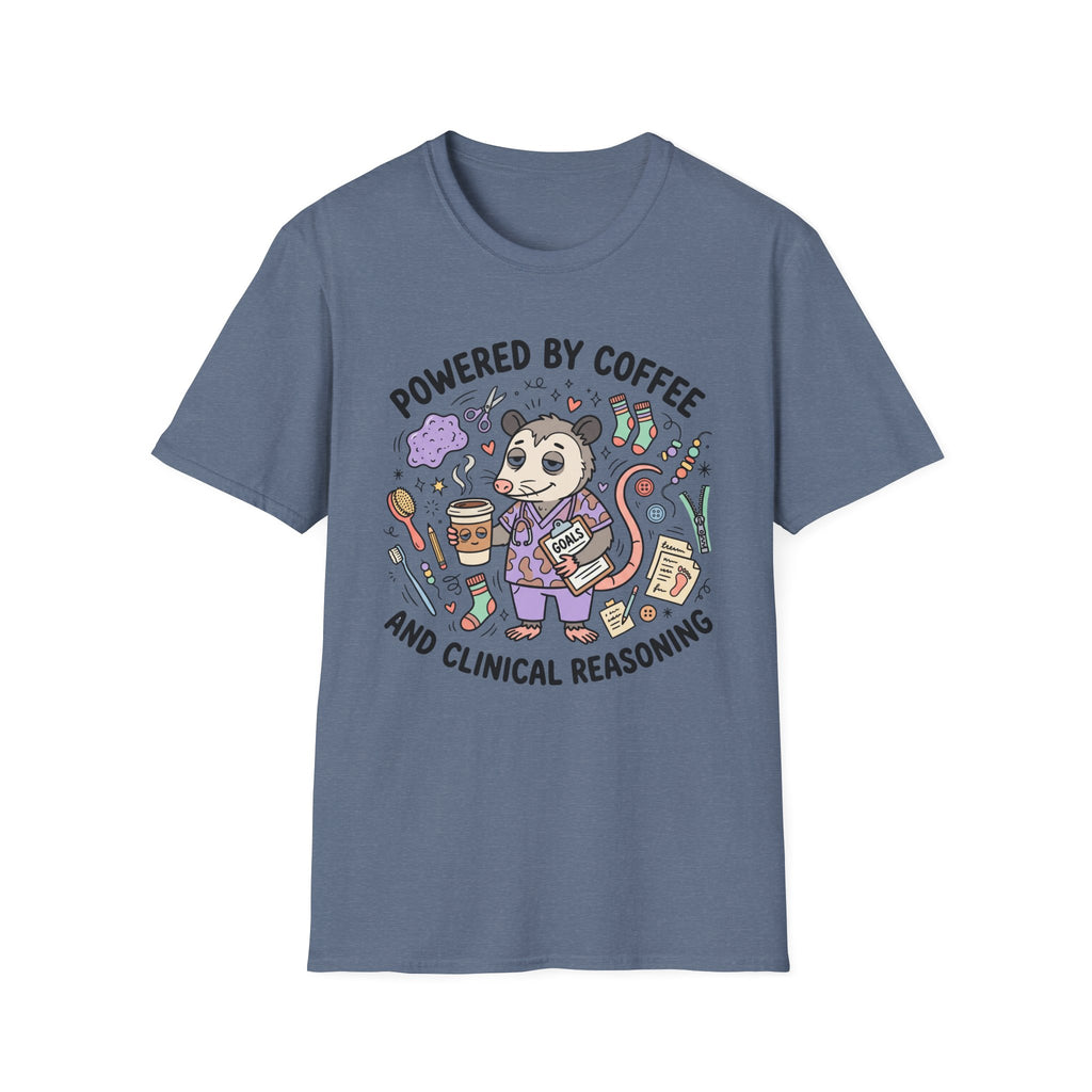 Powered by coffee and Clinical Reasoning T-Shirt