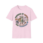 Powered by coffee and Transfers T-Shirt