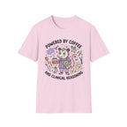 Powered by coffee and Clinical Reasoning T-Shirt