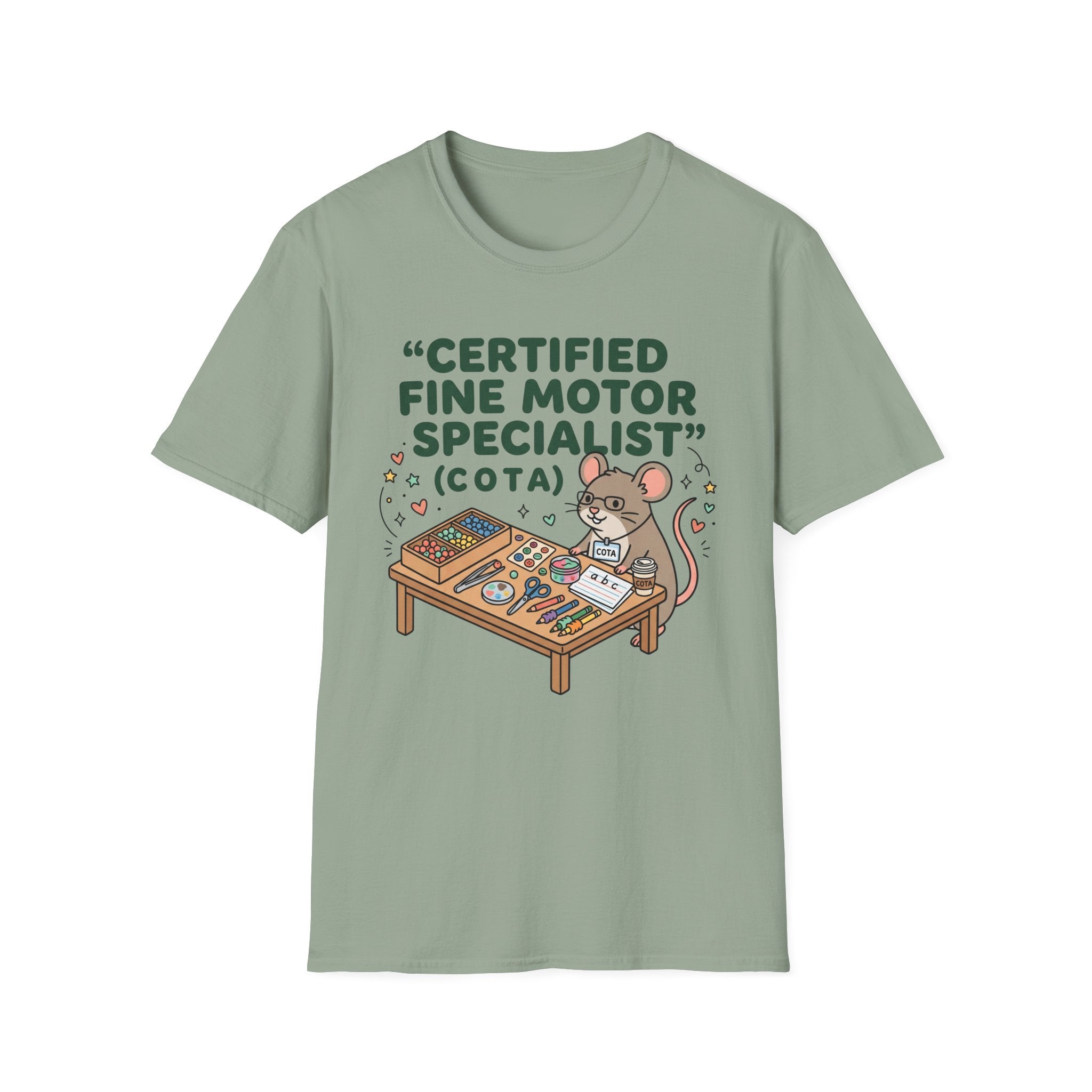 Certified Fine Motor Specialist COTA T-Shirt