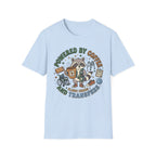 Powered by coffee and Transfers T-Shirt